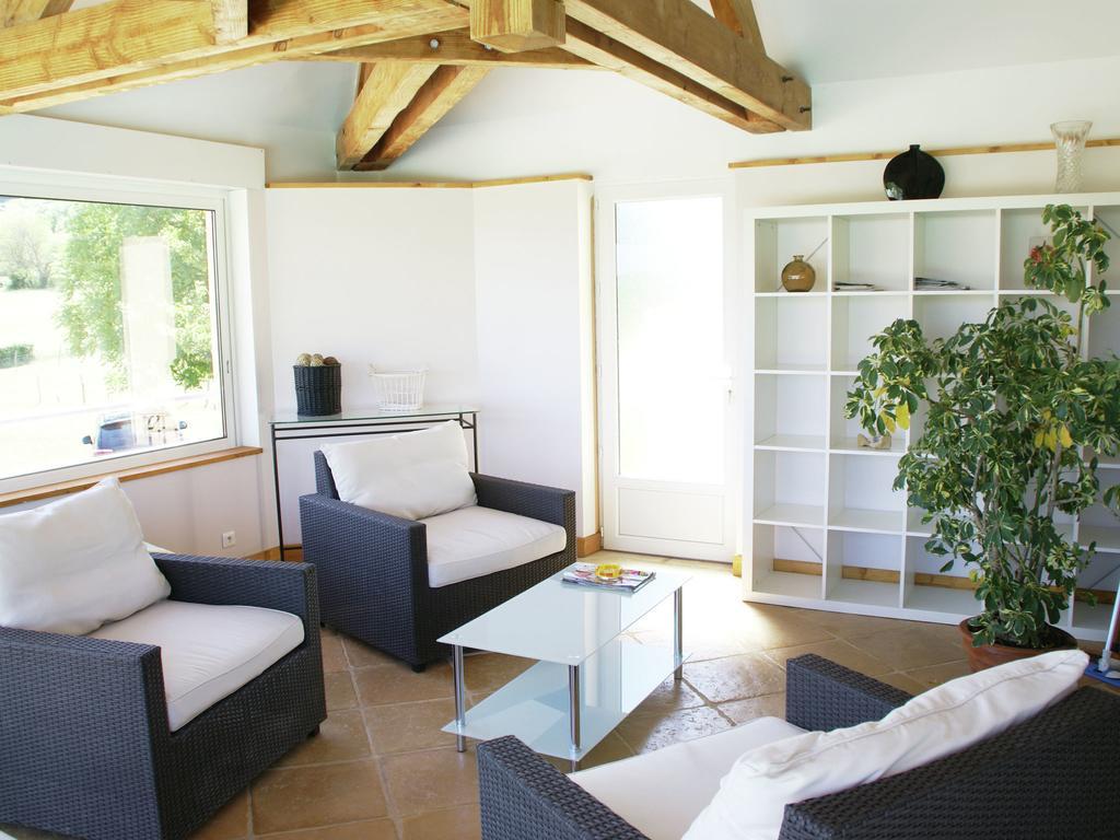 Modern Holiday Home With Private Pool Loubressac Pokoj fotografie